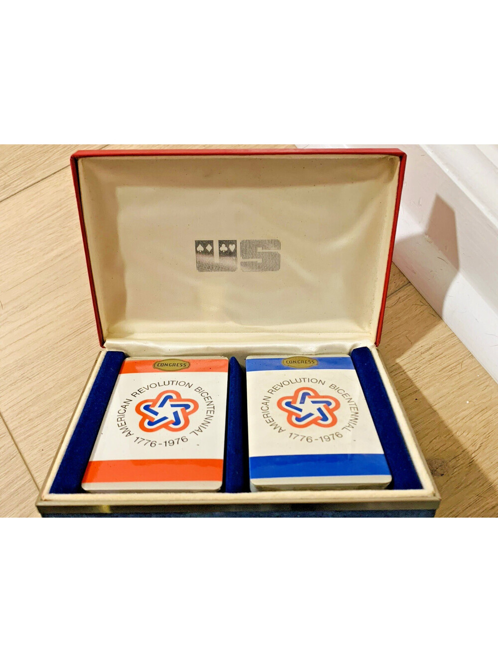 NEW American Revolution Bicentennial 1776-1976 Patriotic Playing Cards 2 Decks